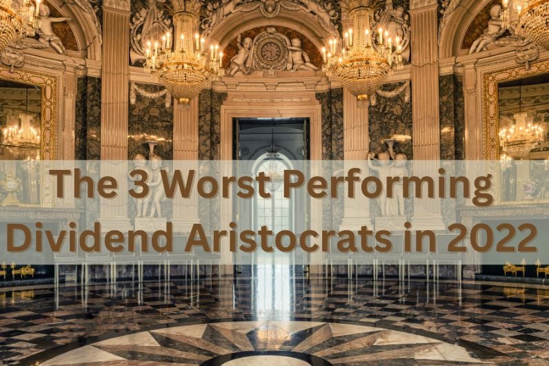 Worst Performing Dividend Aristocrats 2022